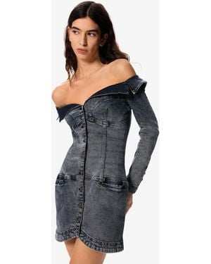 Desigual Denim Dress Masha Popova, Cotton - Black