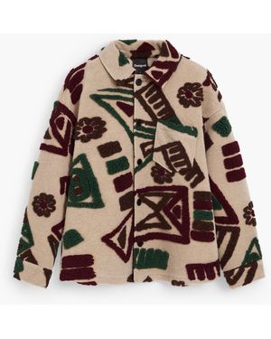 Desigual 3D Fleece Jacket - Multicolour