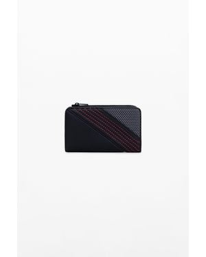 Desigual Small Stitched Wallet - Black