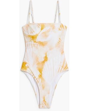 Desigual Seashell Swimsuit - White