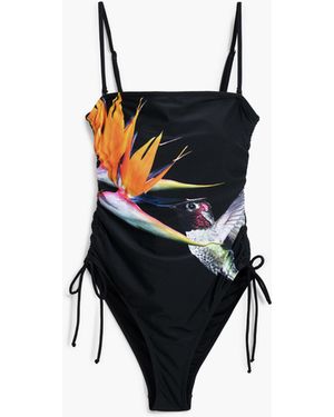 Desigual Colibrí Swimsuit - Black