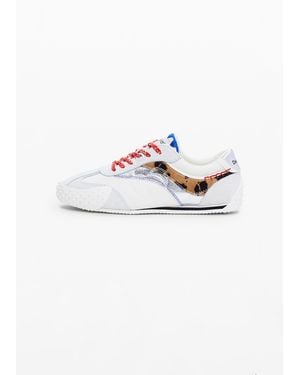 Desigual Zapatillas Retro Combinadas - Blanco