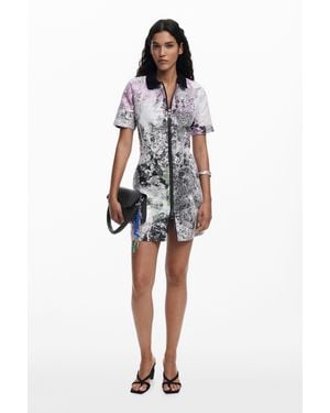Desigual Dress Designed By Mr. Christian Lacroix - Black