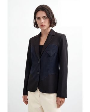Desigual Blazer Woven - Black