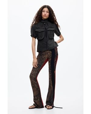Desigual Ottolinger Utilitarian Denim Shirt, Lyocell - Black