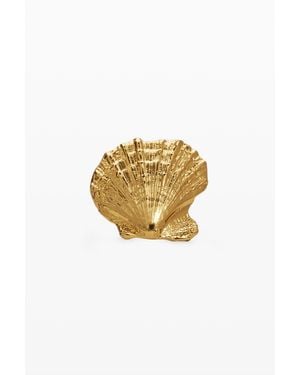 Desigual Anillo Concha Baño Oro Zalio - Metálico