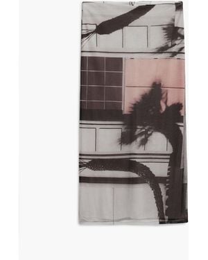 Desigual Straight Tulle Skirt, Polyester - White