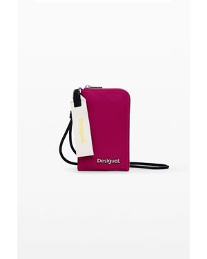 Desigual Small Wallet, Polyamide - Pink