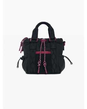 Desigual Mini Nylon Bag, Polyamide - Black