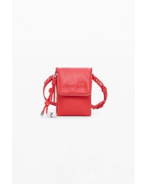 Desigual Mobile Holder With 3D Logo - Red