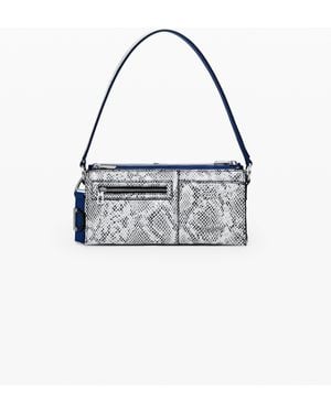 Desigual Small Convertible Animal Print Bag - Blue