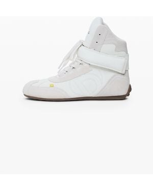 Desigual Leather Sneaker, Cow Leather - White