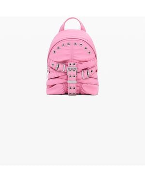 Desigual Mini Nylon Backpack - Pink