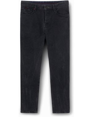 Desigual Straight Jeans Dark, Cotton - Blue
