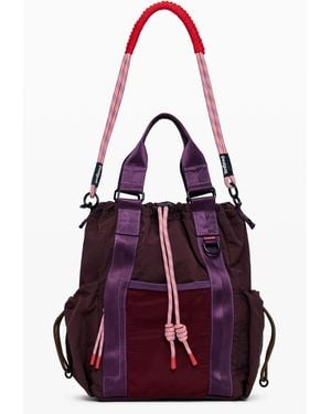 Desigual Medium Backpack, Polyamide - Purple