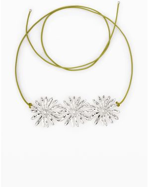 Desigual Colgante Margaritas Zalio, Negro - Gris