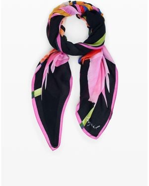 Desigual Lily Foulard, Viscose - Pink