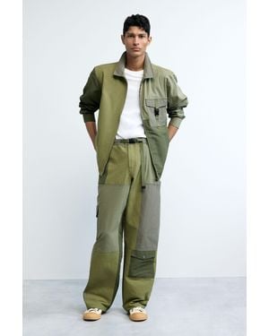 Desigual Military Long Pants - Green