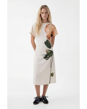 Desigual Flower Dress - White