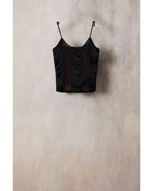 Desigual Camiseta Tirantes Studio - Negro