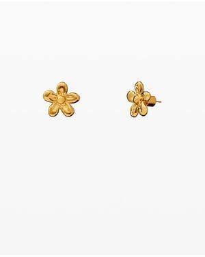 Desigual Golden Flower Zalio Earrings - Multicolor