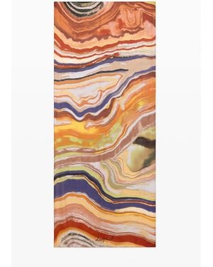 Desigual Rectangular Patterned Foulard, Viscose - Multicolour