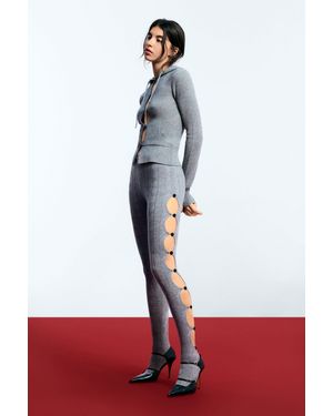 Desigual Cashmere Tights Egonlab - Red