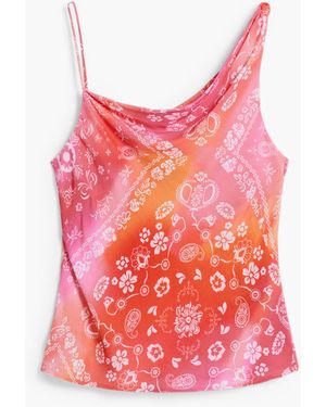 Desigual Bandana Blouse, Viscose - Red