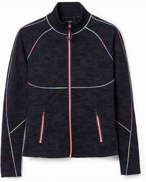 Desigual Seams Sporty Jacket - Black