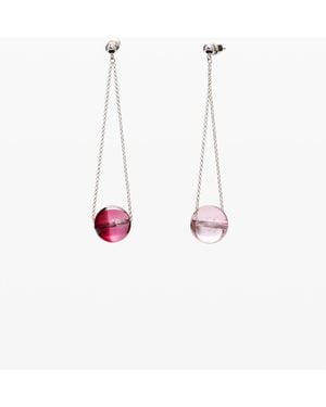 Desigual Earrings Chain Marble Zalio - White