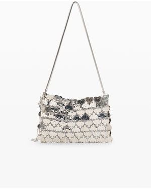 Desigual Medium Bag, Metal - White