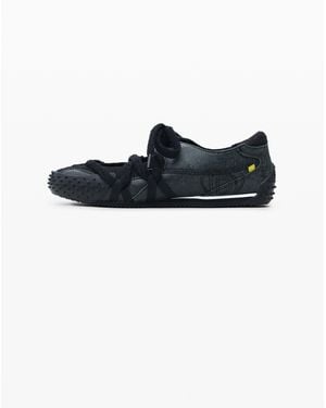 Desigual Leather Lace-Up Trainer, Cow Leather - Black