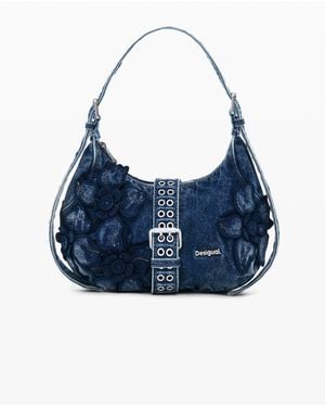 Desigual Denim Bag, Cotton - Blue