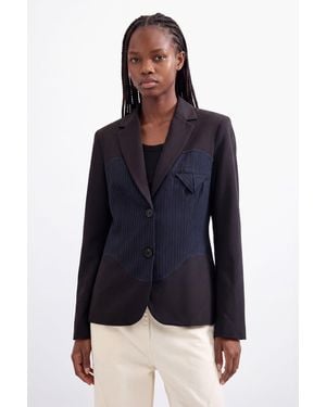 Desigual Blazer Woven - Black