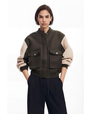 Desigual Bomber Jacket - Black