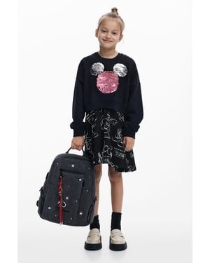 Desigual 2-In-1 Mickey Dress - Blue