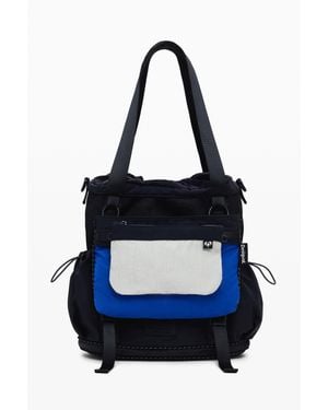 Desigual Large Modular Nylon Backpack - Blue