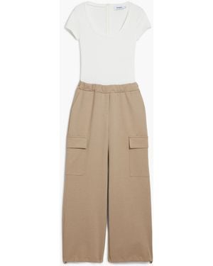 Desigual Cargo Jumpsuit - Blue