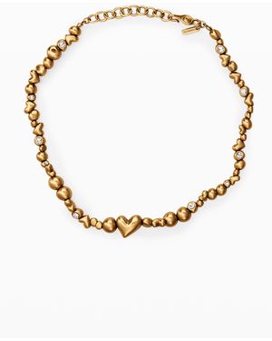 Desigual Double Diamonds Zalio Pendant - White