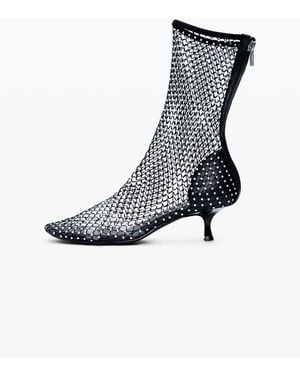 Desigual Sandalias Strass, Mujer, Poliester, Negro - Azul