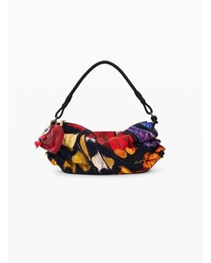 Desigual Medium Butterfly Bag, Polyurethane - Multicolor
