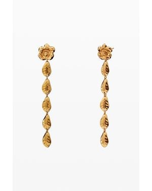 Desigual Golden Zalio Earrings - White