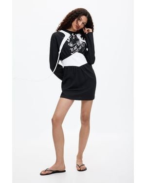 Desigual Ottolinger Short Dress, Cotton - Black