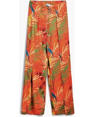Desigual Wrap Long Trousers, Viscose - Orange