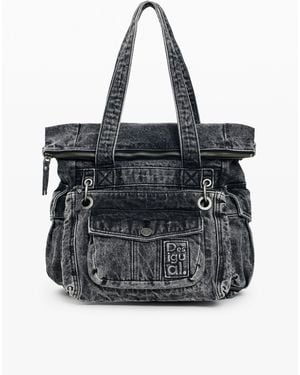 Desigual Mochila Grande, Negro