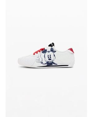 Desigual Mickey Mouse Sneakers, Polyurethane - White