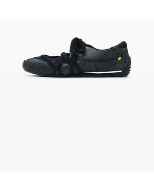 Desigual Leather Lace-Up Trainer, Cow Leather - Black