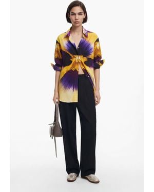 Desigual Lilium Shirt M Christian Lacroix - White