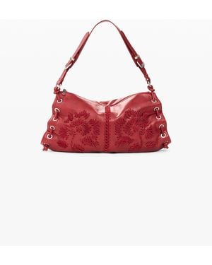 Desigual Medium Embroidered Bag, Polyurethane