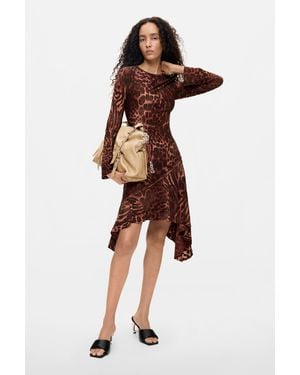 Desigual Short Eyelet Dress - Black